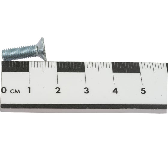 Винт с потайной головкой Невский Крепеж DIN 965 цинк, М5x16, 18 шт. 802758