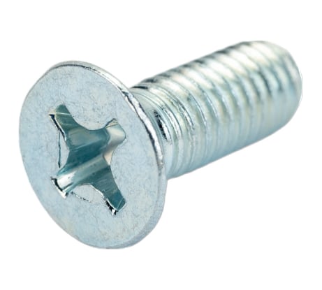 Винт с потайной головкой Невский Крепеж DIN 965 цинк, M6x16, 1 кг 830435