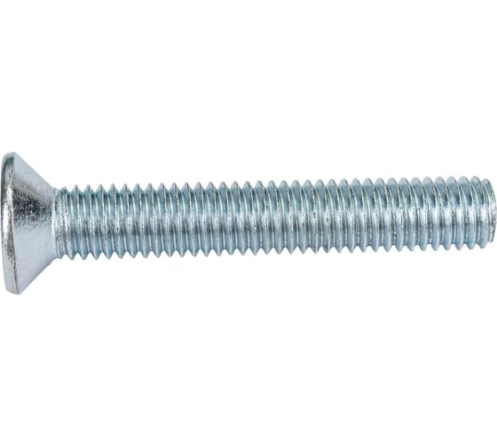 Винт с потайной головкой Невский Крепеж DIN 965 цинк, M8x50, 6 шт. 812244 1