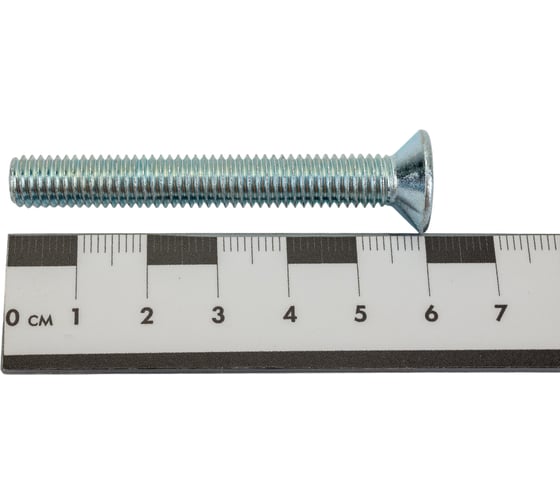 Винт с потайной головкой Невский Крепеж DIN 965 цинк, M8x60, 1 кг 830450