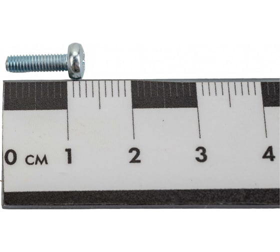 Винт Невский Крепеж DIN 7985, с полукруглой головкой, цинк, M3x10 1 кг 830454