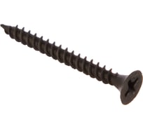 Саморезы черные по гипроку к металлу (250 штук, 3.5 х 35) ХВАТ 22535-4