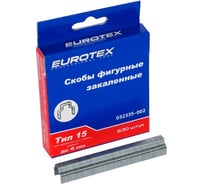 Фигурные скобы для прямоугольного кабеля КРЕП-КОМП EUROTEX 4 мм, закаленные, тип 15 032335-002