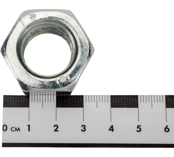 Шестигранная гайка Невский Крепеж DIN 934, цинк, М20, 4 шт. 812251