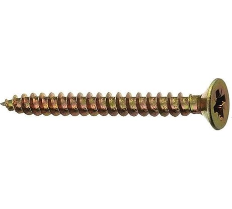 Универсальные шурупы МТК желтый цинк, 6,0x60, 150 шт. 114548