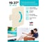 Наклонный кронштейн для ТВ Absolute Comfort 20 кг, 19-37, бежевый АС-2-3/1 2