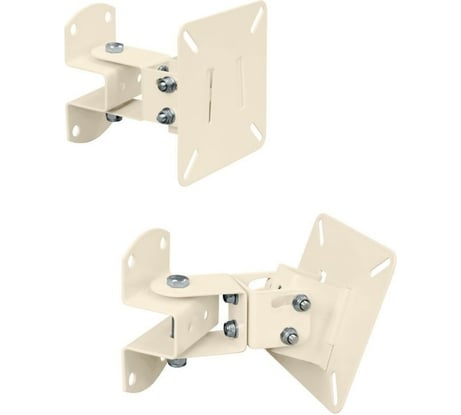 Наклонно-поворотный кронштейн для ТВ Absolute Comfort 20 кг, 10-32, бежевый АС-1-4/1