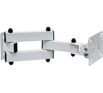 Наклонно-поворотный кронштейн с 2 коленами для ТВ Absolute Comfort 20 кг, 10-32, белый АС-1-7/2