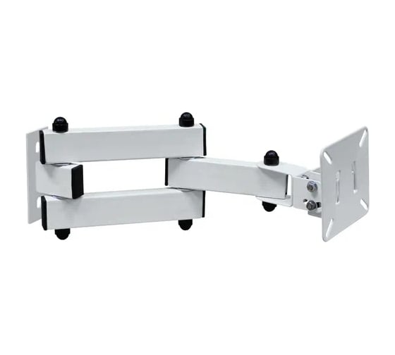 Наклонно-поворотный кронштейн с 2 коленами для ТВ Absolute Comfort 20 кг, 10-32, белый АС-1-7/2