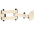 Наклонно-поворотный кронштейн с 2 коленами для ТВ Absolute Comfort 20 кг, 10-32, бежевый АС-1-7/1 1