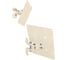 Наклонно-поворотный кронштейн для ТВ Absolute Comfort 20 кг, 19-37, бежевый АС-2-4/1 1