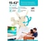 Наклонно-поворотный кронштейн для ТВ Absolute Comfort 20 кг, 15-42, бежевый АС-1-5/1 2
