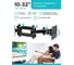 Наклонно-поворотный кронштейн с 2 коленами для ТВ Absolute Comfort 20 кг, 10-32, черный АС-1-7 2