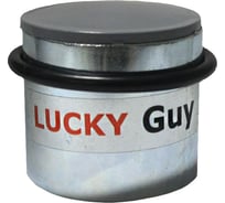 Дверной упор Lucky Guy напольный, цинк, 1 шт. 670 07 Т2-01 0