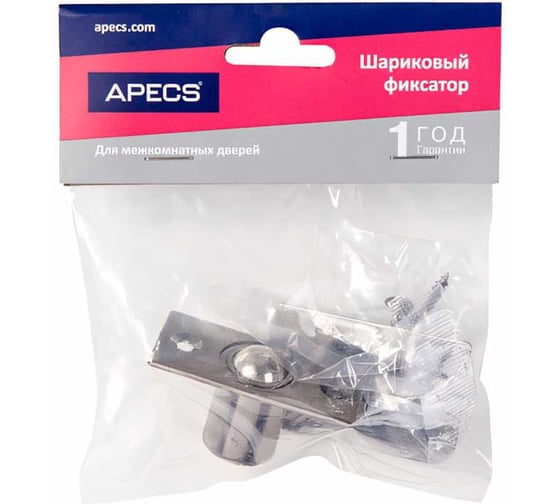 Шариковый фиксатор APECS R-0001-CR 15857