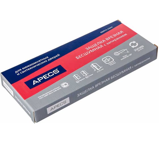 Врезная защелка APECS 5300-P-WC-CR 18135