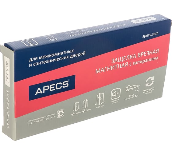 Врезная магнитная защелка APECS 5300-M-WC-AB 15735