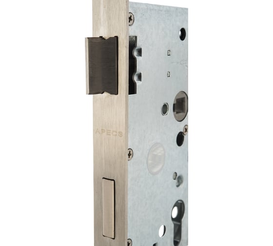 Врезной противопожарный замок APECS 1900-INOX 15715 00015715