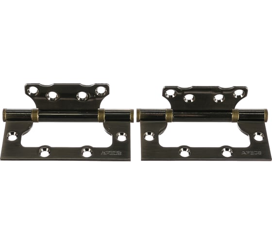 Петля APECS накладная 100752,5-B2-Steel-AB 2шт 18042