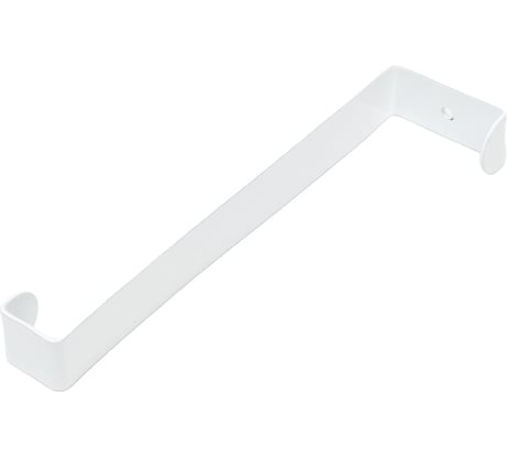 Двухсторонний крючок для дверей и шкафов Левша h150 белый У8-7100.Б