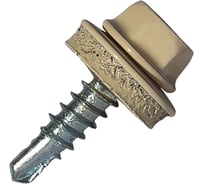 Саморез кровельный по дереву HARDWEX ТМ HWX2-W-P5-4.8x19 мм, св.№1, RAL 1015, 250 шт. 5190000000782