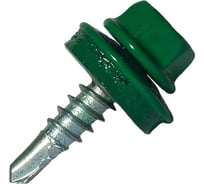 Саморез кровельный по дереву HARDWEX ТМ HWX2-W-P5-4.8x19 мм, св.№1, RAL 6029, 250 шт. 5190000000928