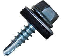 Саморез кровельный по дереву HARDWEX ТМ HWX2-W-P5-4.8x19 мм, св.№1, цинк, 250 шт. 5190000000751