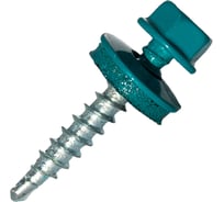 Саморез кровельный по дереву HARDWEX ТМ HWX2-W-P5-4.8x28 мм, св.№1, RAL 5021, 250 шт. 5190000001789