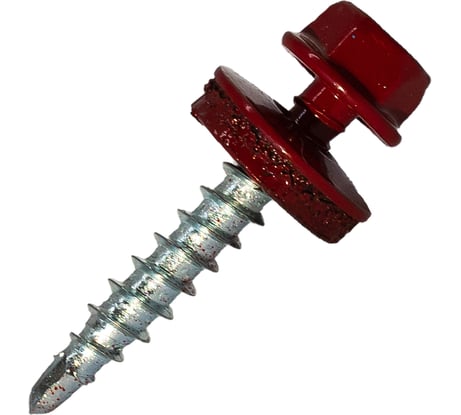 Саморез кровельный по дереву HARDWEX ТМ HWX2-W-P5-4.8x35 мм, св.№1, RAL 3011, 250 шт. 5190000002021