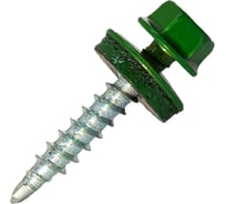 Саморез кровельный по дереву HARDWEX ТМ HWX2-W-P5-4.8x35 мм, св.№1, RAL 6002, 250 шт. 5190000002083