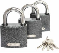 Висячие замки APECS PD-01-63 3Locks+5Keys 11650