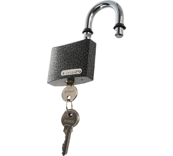 Висячие замки APECS PD-01-63 3Locks+5Keys 11650
