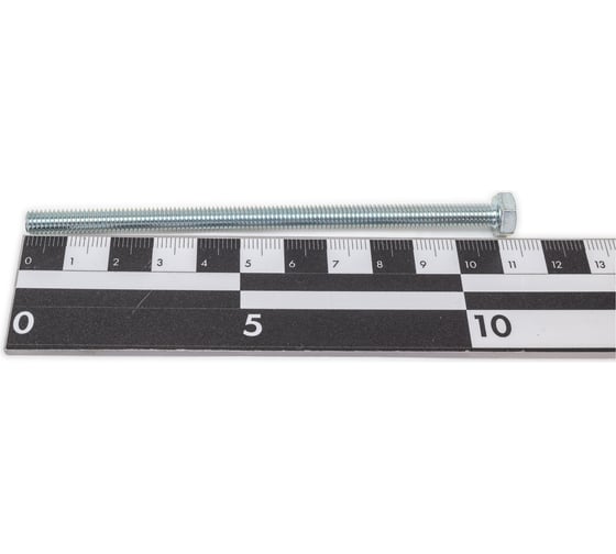 Болт ЦКИ DIN 933 М6x110 8.8 Ц SW10 10 шт. 48738