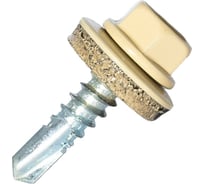 Саморез кровельный по металлу HARDWEX ТМ HWX4-W-P7-4.8x25 мм, св.№3, RAL 1015, 250 шт. 5190000001383