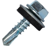 Саморез кровельный по металлу HARDWEX ТМ HWX4-W-P7-4.8x25 мм, св.№3, цинк, 250 шт. 5190000001352