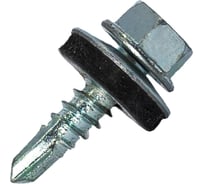 Саморез кровельный по металлу HARDWEX ТМ HWX7-W-P9-5.5x19 мм, св.№3, цинк, 250 шт. 5190000023484