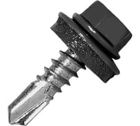 Саморез кровельный по металлу HARDWEX ТМ HWX7-W-P9-5.5x19 мм, св.№3, RAL 7024, 250 шт. 5190000023682