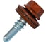 Саморез кровельный по металлу HARDWEX ТМ HWX7-W-P9-5.5x19 мм, св.№3, RAL 8004, 250 шт. 5190000023705 1