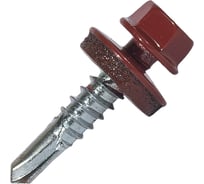 Саморез кровельный по металлу HARDWEX ТМ HWX7-W-P9-5.5x25 мм, св.№3, RAL 3009, 250 шт. 5190000023859