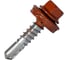 Саморез кровельный по металлу HARDWEX ТМ HWX7-W-P9-5.5x25 мм, св.№3, RAL 8004, 250 шт. 5190000239731 1