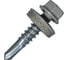 Саморез кровельный по металлу HARDWEX ТМ HWX7-W-P9-5.5x25 мм, св.№3, RAL 9006, 250 шт. 5190000239779 1