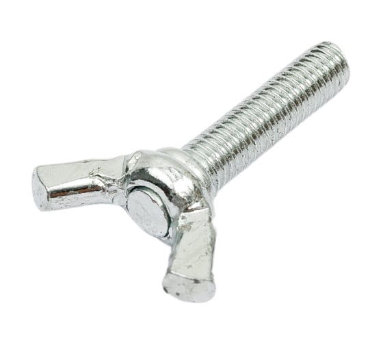 Барашковый винт STARFIX М8x25 мм, цинк, DIN 316, 4 шт.и SMZ1-50813-4