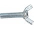 Барашковый винт STARFIX М8x30 мм, цинк, DIN 316, 2 шт.и SMZ1-50818-2 4