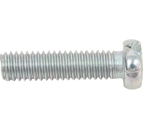 Винт ЦКИ DIN84 М4x16 Ц SL6.5x1.2 аналог ГОСТ 1491-80 500 шт. 1254 1