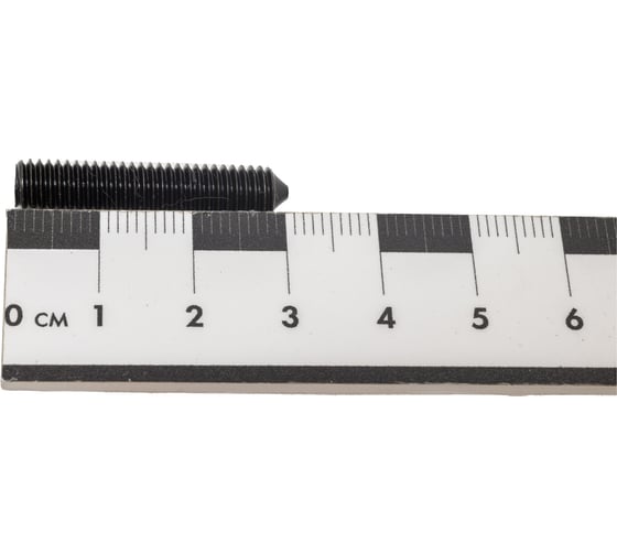 Установочный винт ЦКИ DIN914 М6x30 45H ОКС HEX3 50 шт. 6645