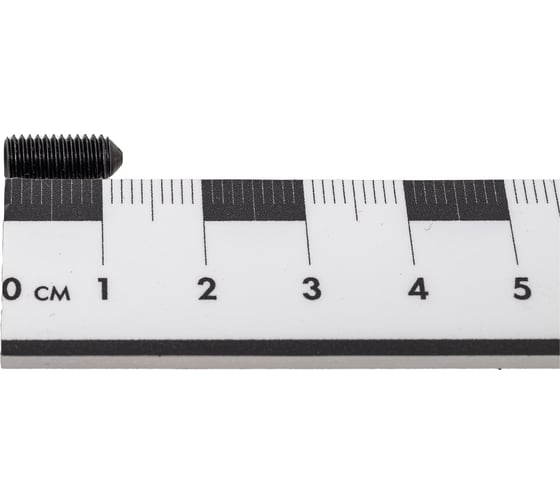 Установочный винт ЦКИ DIN914 М5x12 45H ОКС HEX2.5 100 шт. 6190