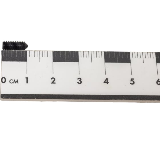Установочный винт ЦКИ DIN914 М4x10 45H ОКС HEX2 100 шт. 5713