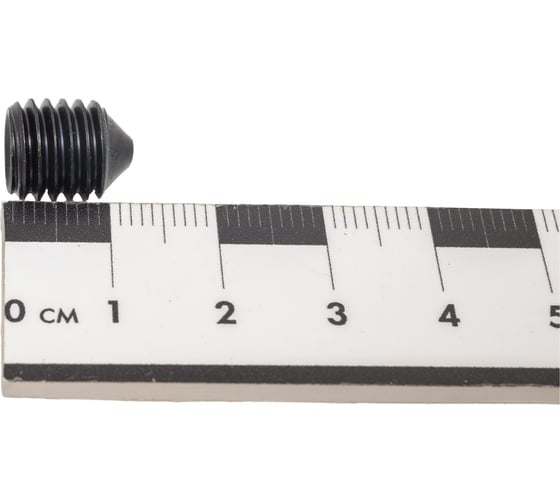 Установочный винт ЦКИ DIN914 М10x12 45H ОКС HEX5 50 шт. 3572