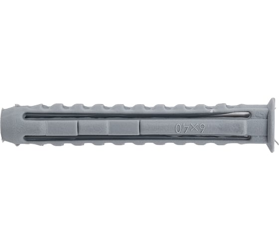 Распорный дюбель STARFIX 6x40 мм тип N нейлон 250 штук SMC2-74295-250