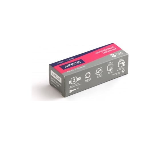 Цилиндровый механизм APECS SC-60-Z-C-NI 60-ZCN 02938